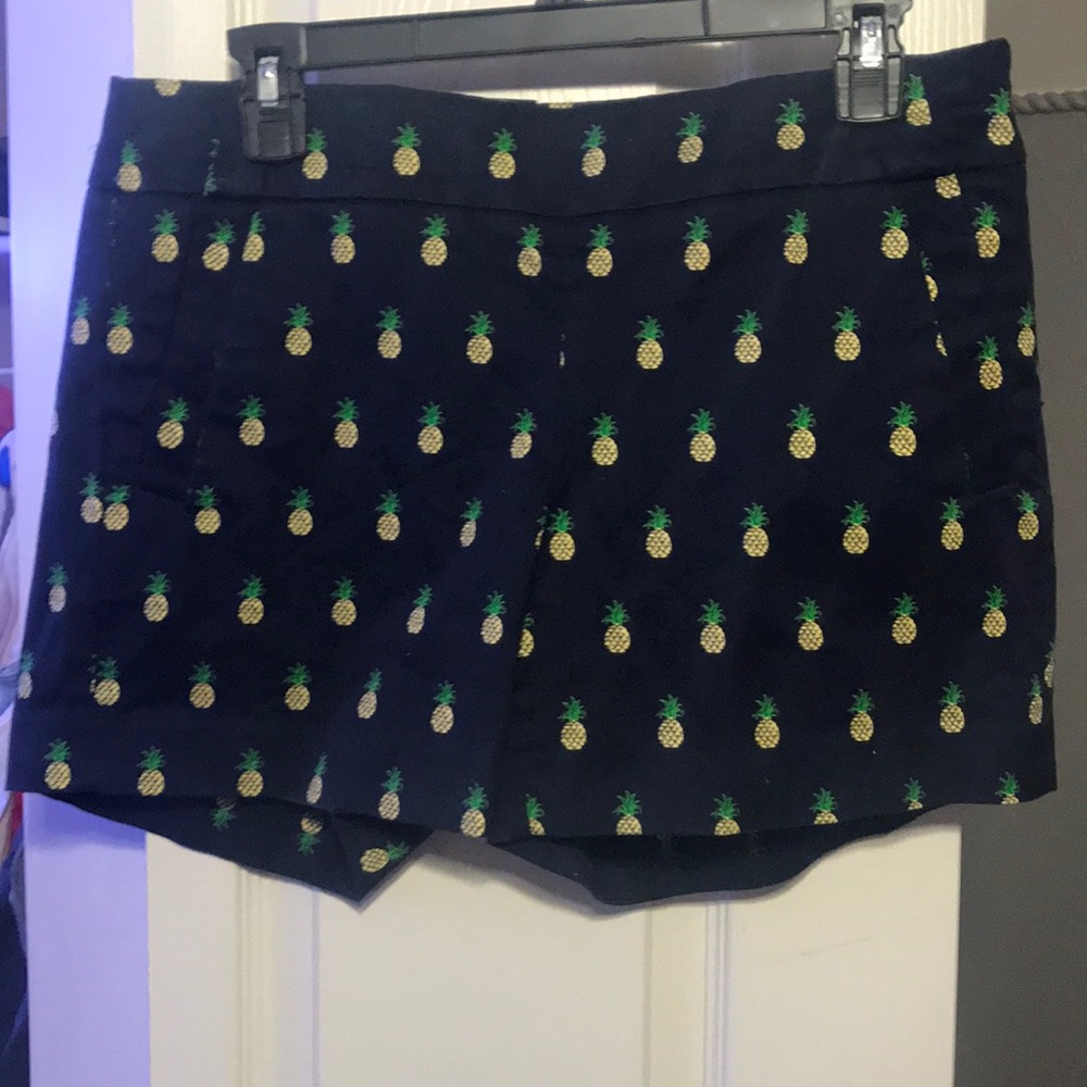 Jcrew pineapple shorts!!